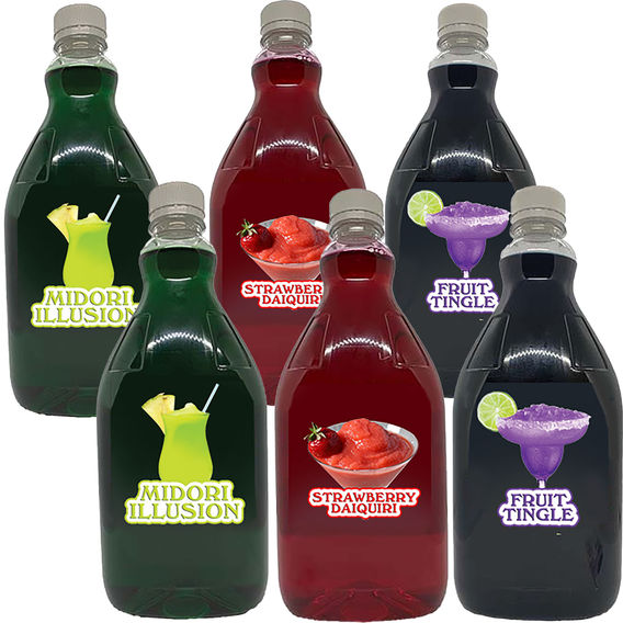 Slushie Cocktail Syrup Bundle