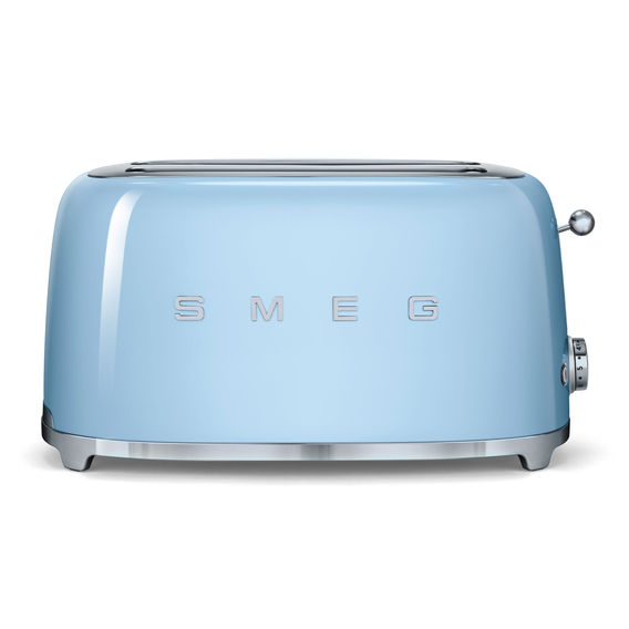 Smeg 50's Style 4 Slice Toaster - Pale Blue