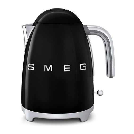 Smeg 50's Style Stainless Steel 1.7 Litre Kettle - Black