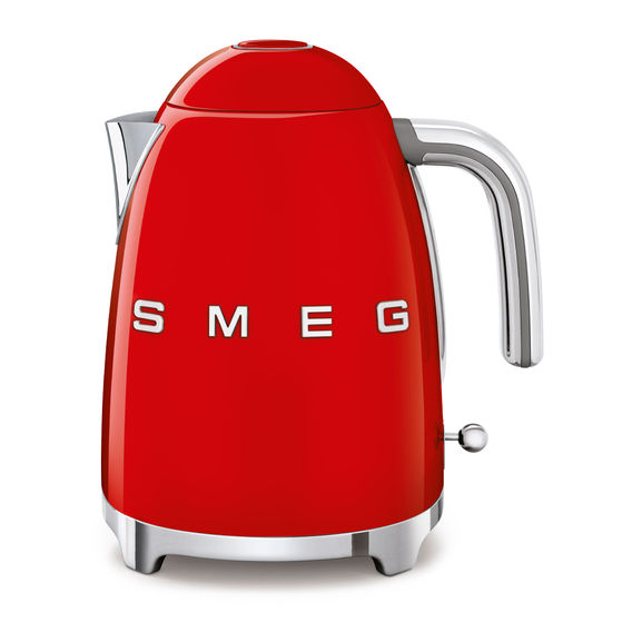 Smeg 50's Style Stainless Steel 1.7 Litre Kettle - Red