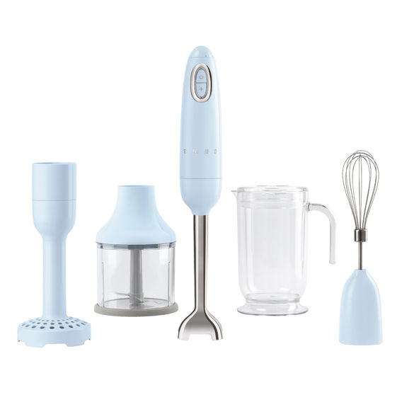 Smeg 50's Style Stick Mixer - Pale Blue