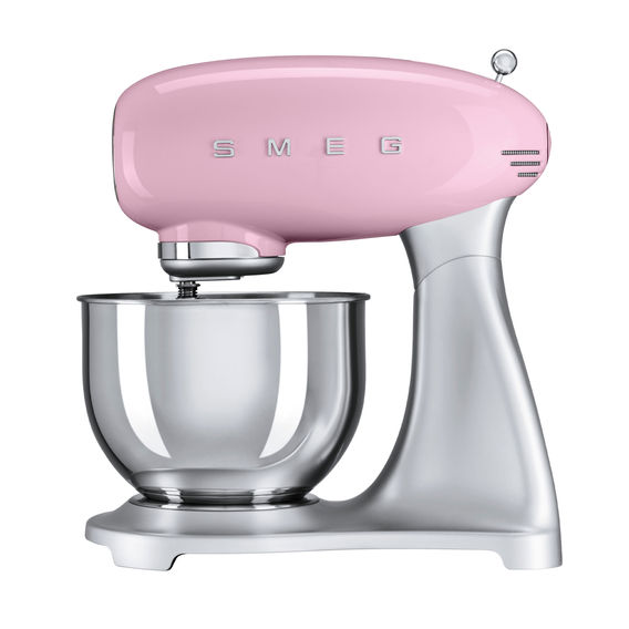 Smeg 4.8L Top Colour Electric Stand Mixer - Pastel Pink