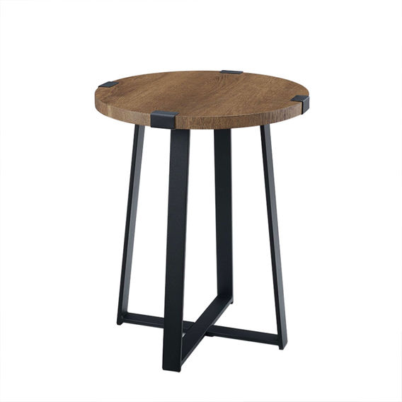 Criterion Capri 45cm End Table Dark Oak