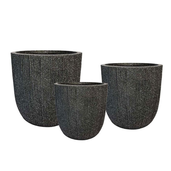 Lightweight 3PC Planter Set