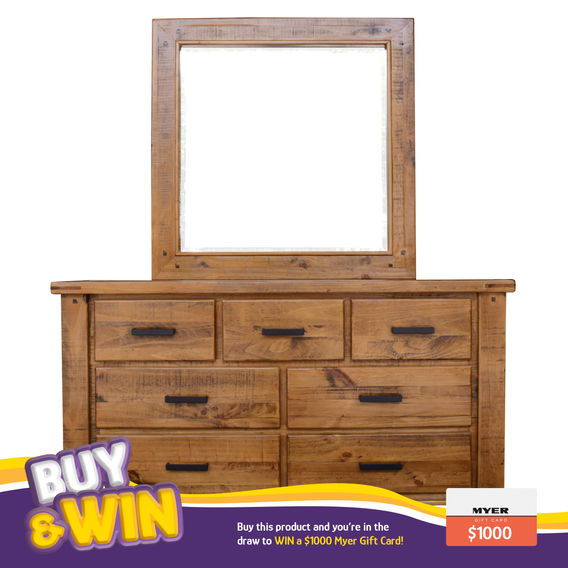 Outback Dresser & Mirror