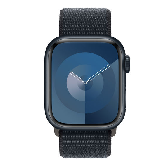 Apple Watch Series 9 Cellular - 41mm Midnight Aluminium with Midnight Sport Loop