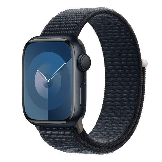 Apple Watch Series 9 Cellular - 41mm Midnight Aluminium with Midnight Sport Loop