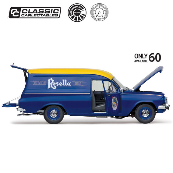 Classic Carlectables Holden EH Panel Van Rosella