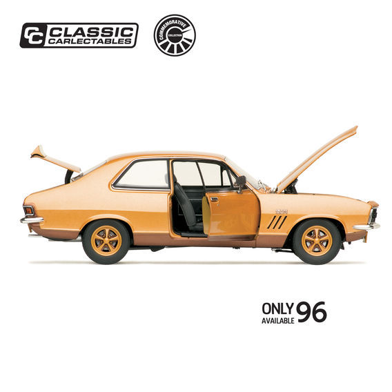 Classic Carlectables Torana LJ XU-1 GTR - 1972 50th Anniversary Gold Livery