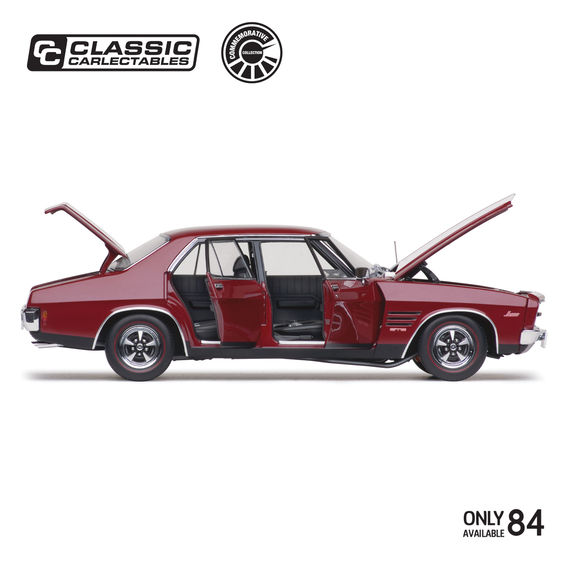 Classic Carlectables HQ Monaro GTS Sedan Burgundy