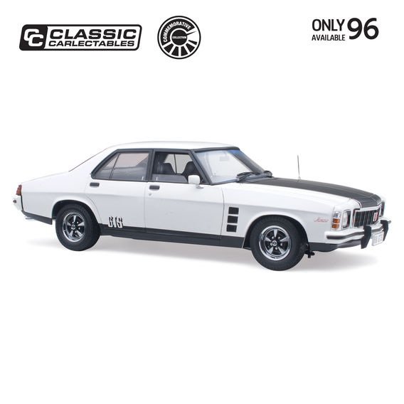 Classic Carlectables HX Monaro GTS Sedan Cotillion White