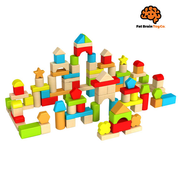 Fat Brain Toys Timber Blocks Bundle