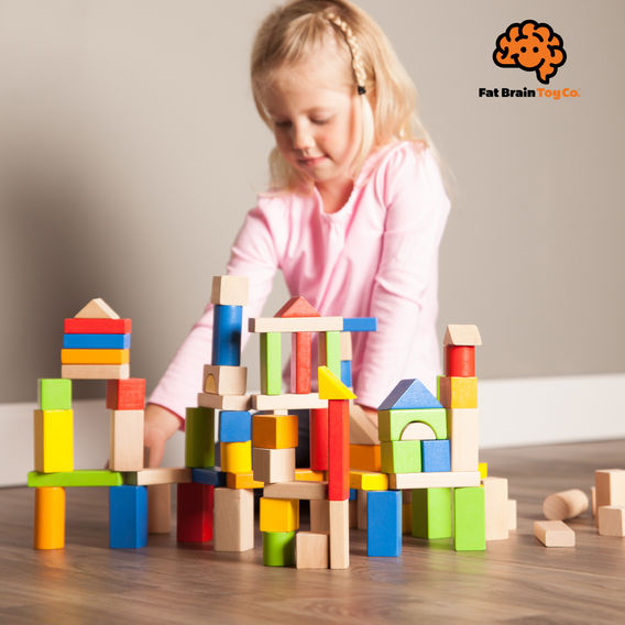 Fat Brain Toys Timber Blocks Bundle