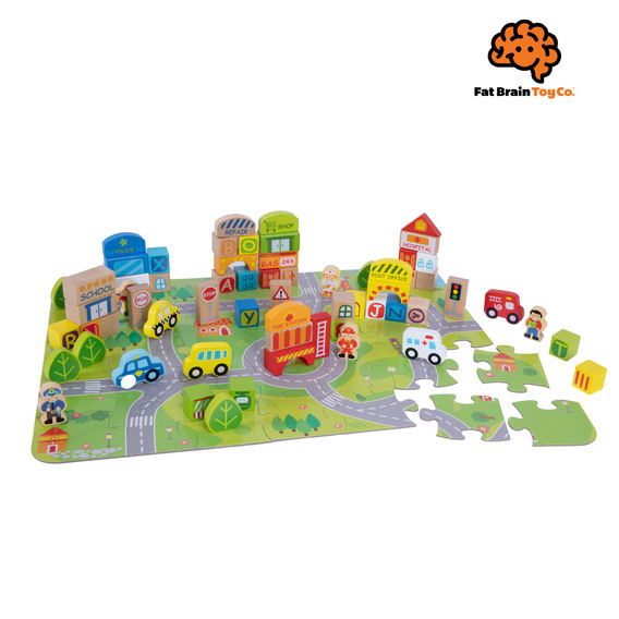 Fat Brain Toys Timber Blocks Bundle