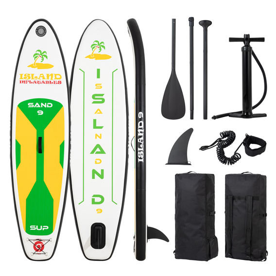 Island Sand 2.7m Kid's Inflatable Stand Up Paddleboard