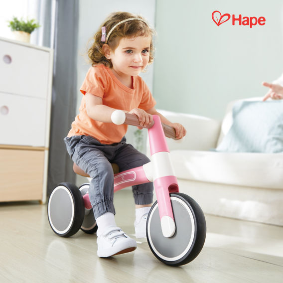 Hape First Ride Balance Bike - Pink