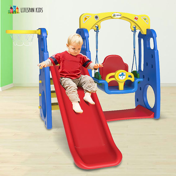 Lifespan Kids Ruby 4-in-1 Swing & Slide