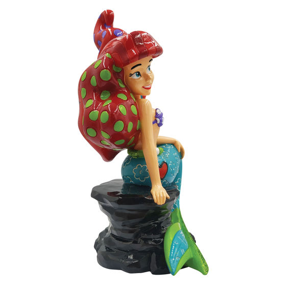 Britto Disney Ariel on Rock Figurine