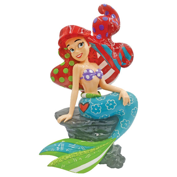 Britto Disney Ariel on Rock Figurine