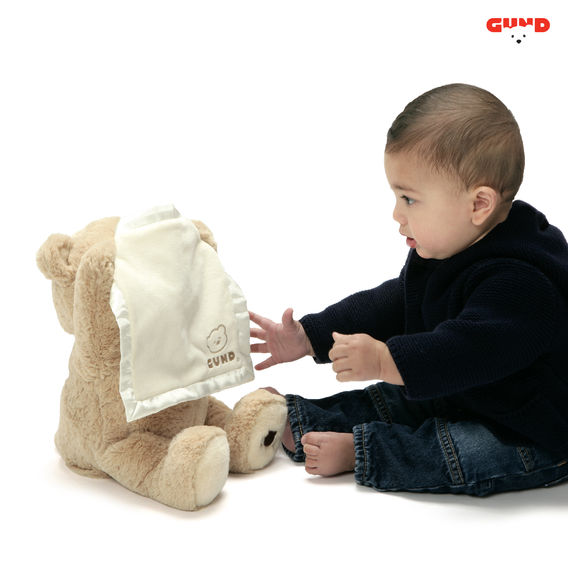 Gund Animated Peek-A-Boo Bear