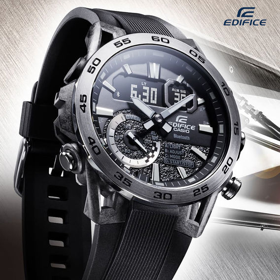 Casio Edifice Bluetooth Watch w/Resin Band