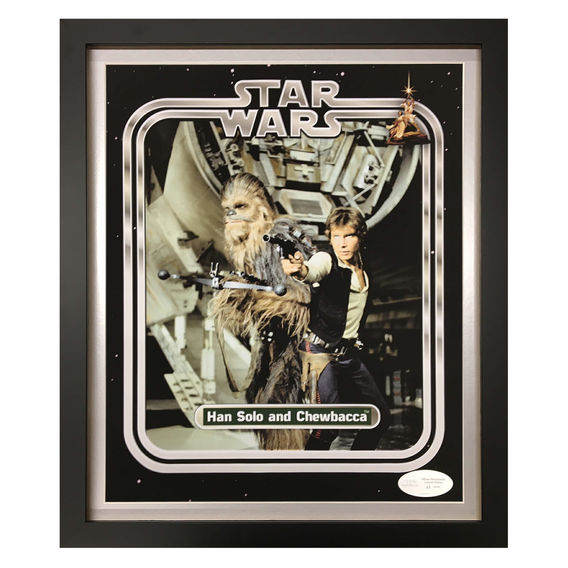 Han Solo and Chewbacca Limited Edition Framed Print
