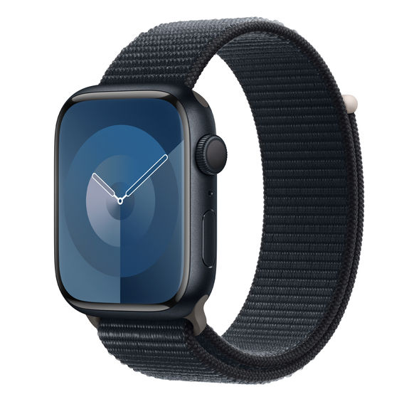 Apple Watch Series 9 GPS - 45mm Midnight Aluminium with Midnight Sport Loop