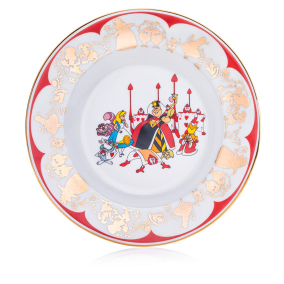 Disney Alice In Wonderland Plate Bundle