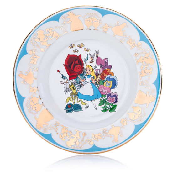 Disney Alice In Wonderland Plate Bundle