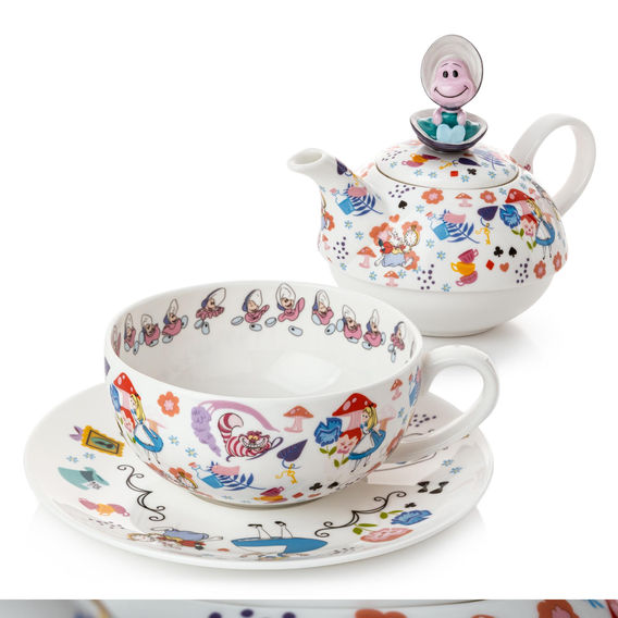 Disney Alice In Wonderland Tea For One Oyster