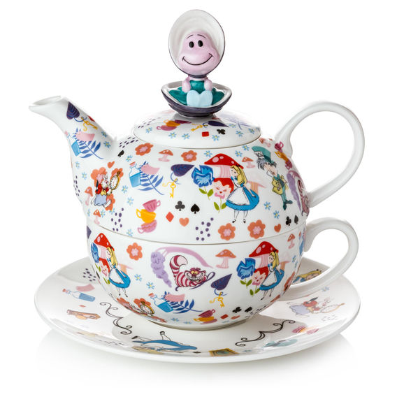 Disney Alice In Wonderland Tea For One Oyster