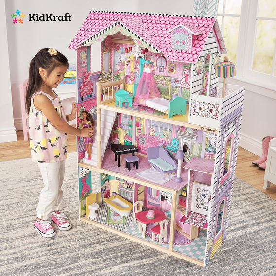 KidKraft Rainbow Dreamers Unicorn Mermaid Dollhouse