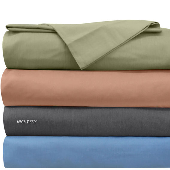 Bamboo Blend 6pc Sheet Set 4 Colours, 3 Sizes  - Night Sky Double