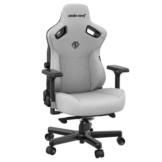 Kaiser 3 Premium Gaming Chair XL - Ash Grey Fabric