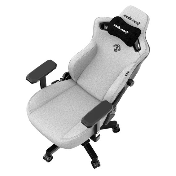 Kaiser 3 Premium Gaming Chair XL - Ash Grey Fabric