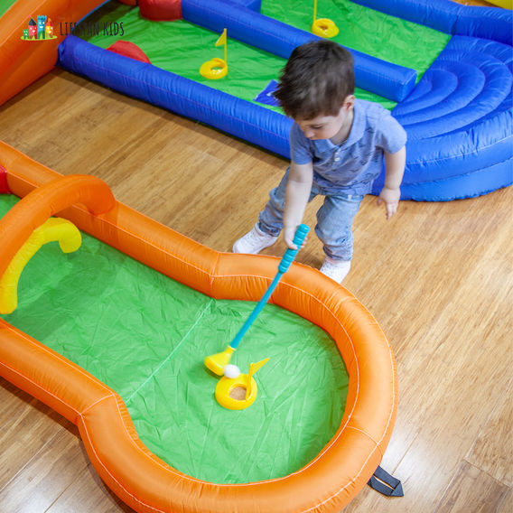 Lifespan Kids Tee Off Mini Golf Inflatable Play Set