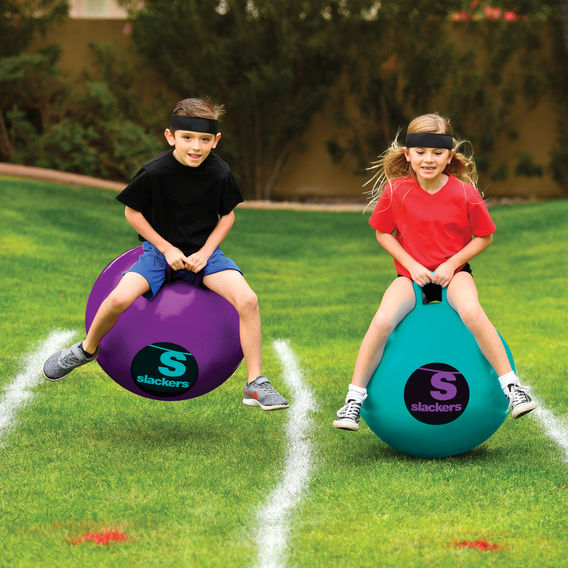 Slackers - Ninja Obstacle Course w/ Bounce Balls