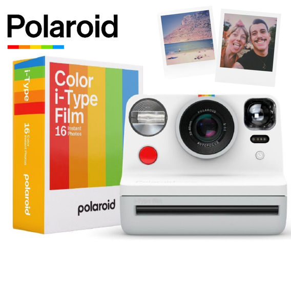 Polaroid Now+ i-Type Camera - White