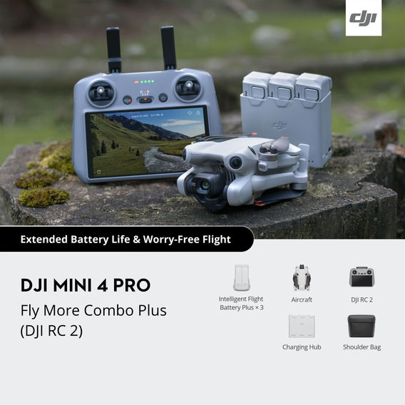 DJI Mini 4 Pro Fly More Combo Plus