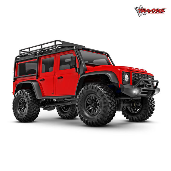 Traxxas TRX4M Land Rover Defender Crawler - Red