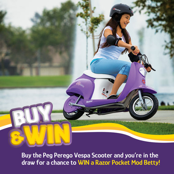 Peg Perego Vespa Scooter