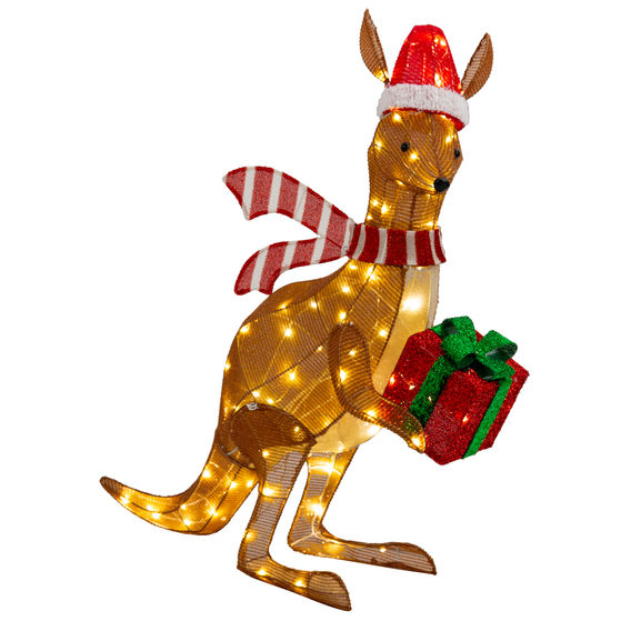 Festive Magic LED Mesh Kangaroo