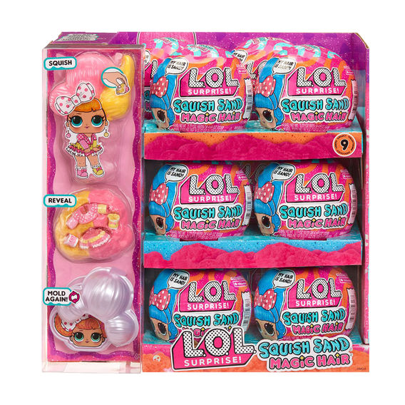 L.O.L. Surprise Squish Sand Magic Hair Tots