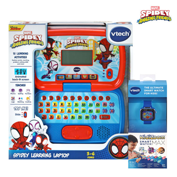 VTech Spidey Learning Laptop Bundle