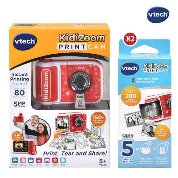 Vtech Kidizoom Print Cam Red