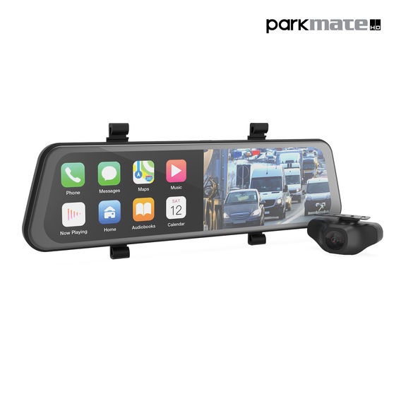 PARKMATE 9.66-inch Wireless Dual Channel Mirror DVR