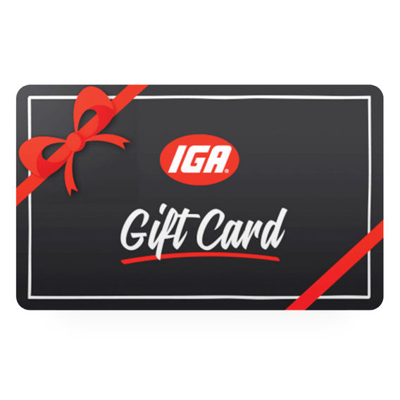 IGA Gift Card - $100 Gift Card