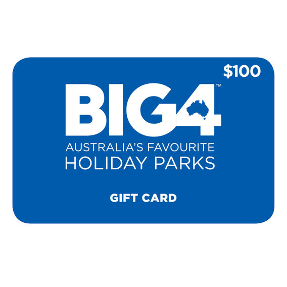 Big4 Holiday Parks $100 Gift Card