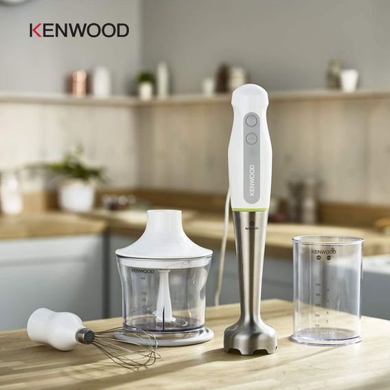 Kenwood - 600W Triblade Hand Blender w Chopper & Whisk