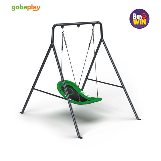 gobaplay Swing Set with Boat Swing